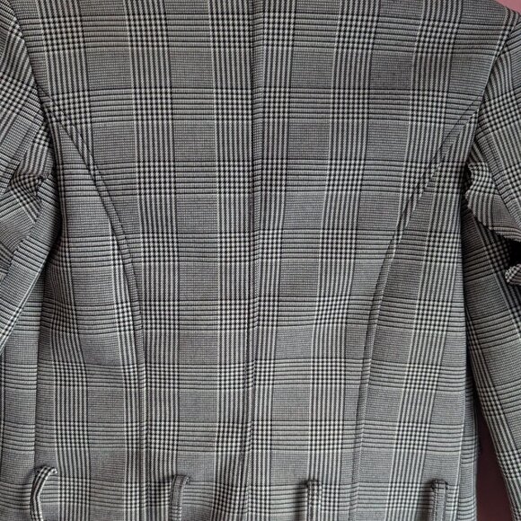 Houndstooth Biker Jacket - Picture 5 of 7